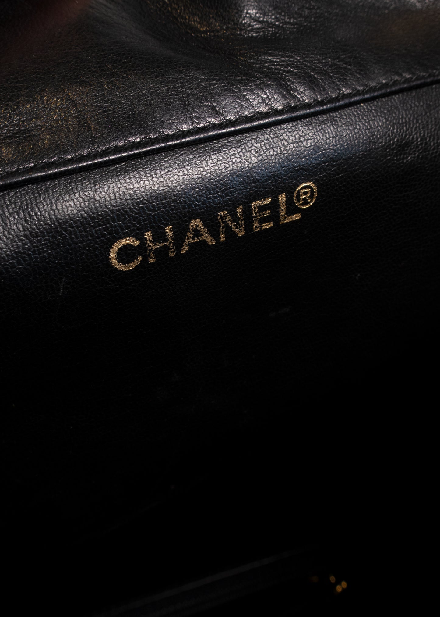 Chanel Vintage Raffia Leather CC Circle Turnlock Backpack