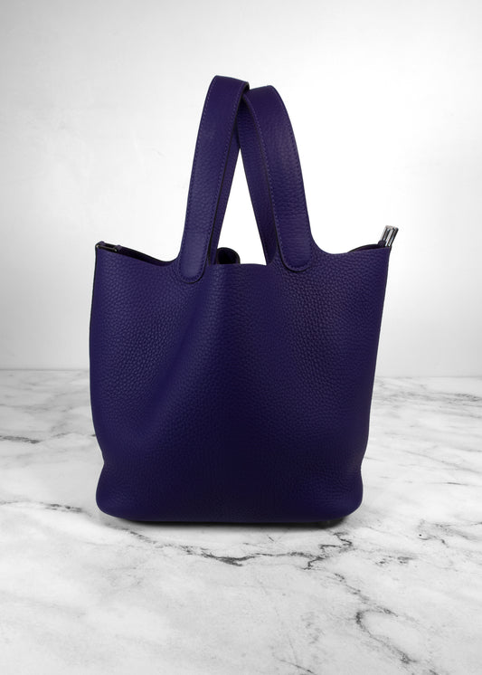 Hermès Picotin Lock 18 Bag in Clemence Leather