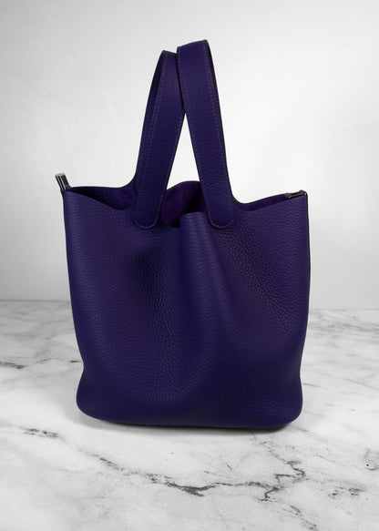 Hermès Picotin Lock 18 Bag in Clemence Leather