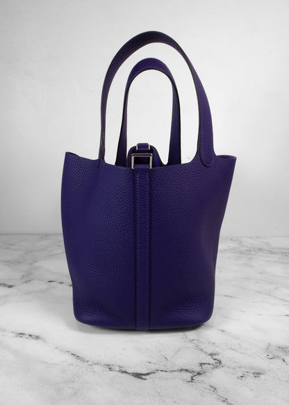 Hermès Picotin Lock 18 Bag in Clemence Leather