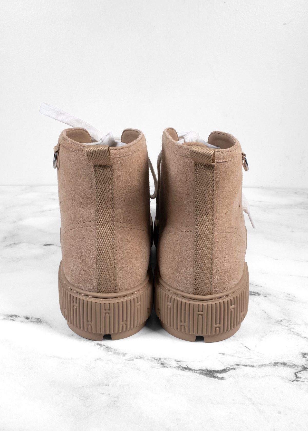 Hermès Suede Fresh Ankle Boots