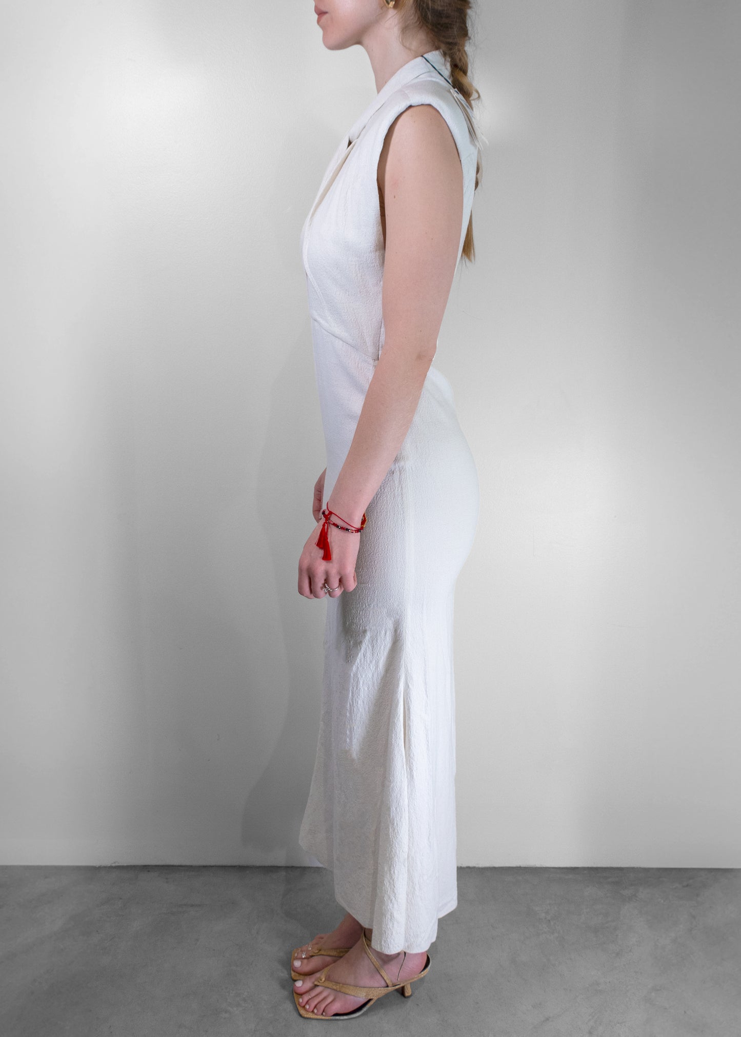 Isabel Marant White Rabea Maxi Dress