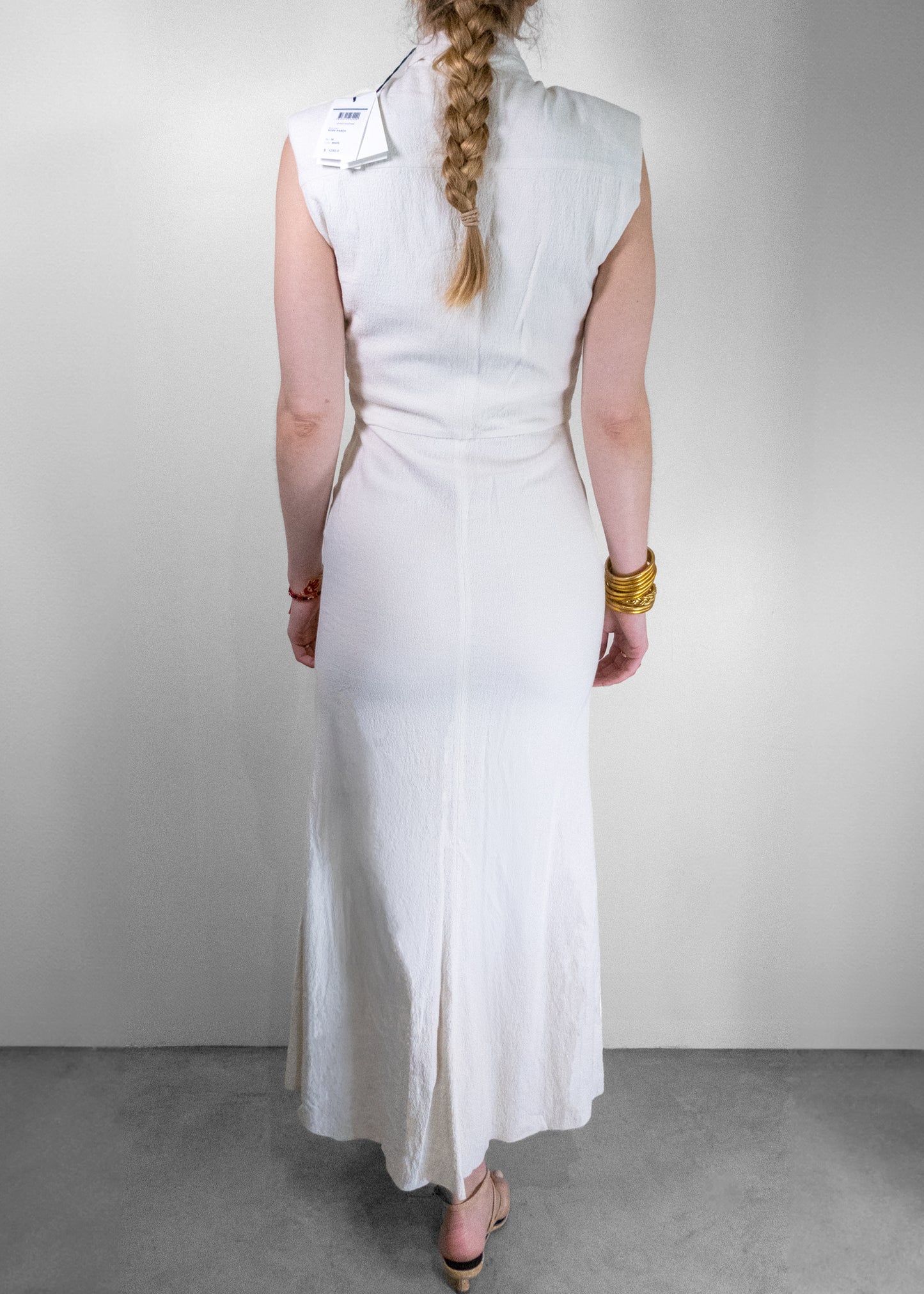 Isabel Marant White Rabea Maxi Dress