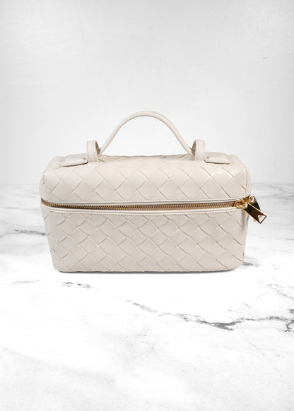 Bottega Veneta Intrecciato Woven Leather Small "Bang Bang" Bag