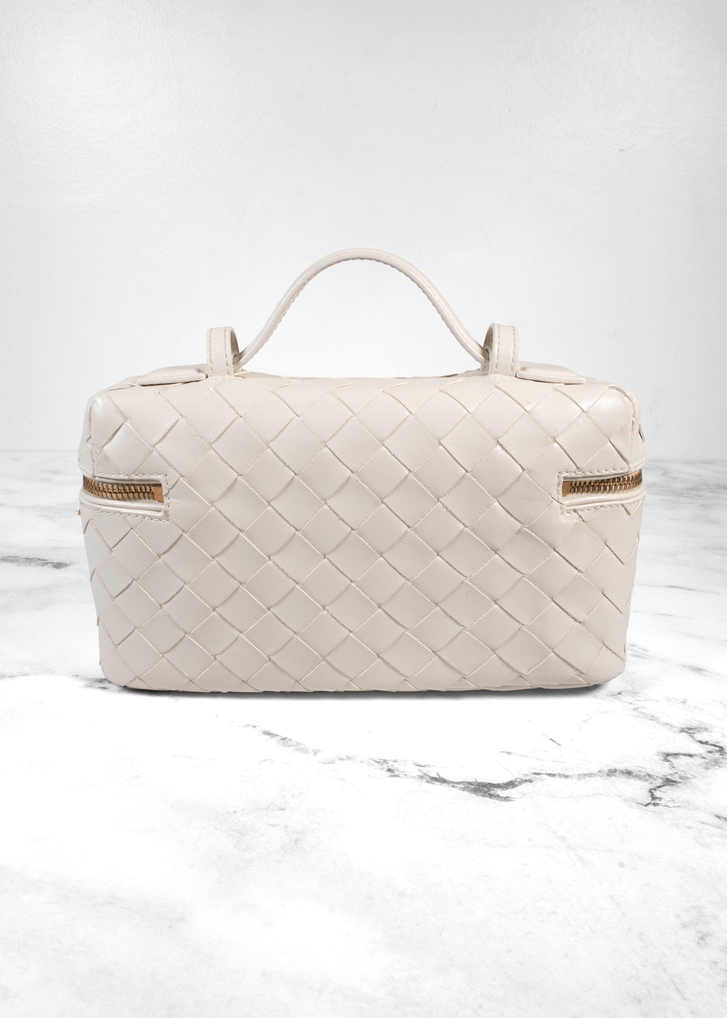 Bottega Veneta Intrecciato Woven Leather Small "Bang Bang" Bag