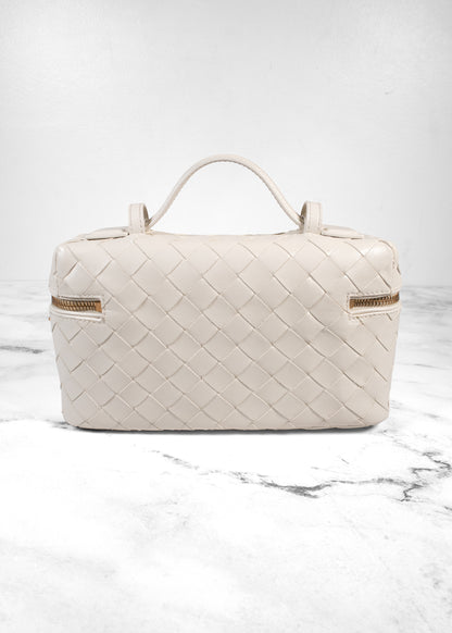 Bottega Veneta Intrecciato Woven Leather Small "Bang Bang" Bag