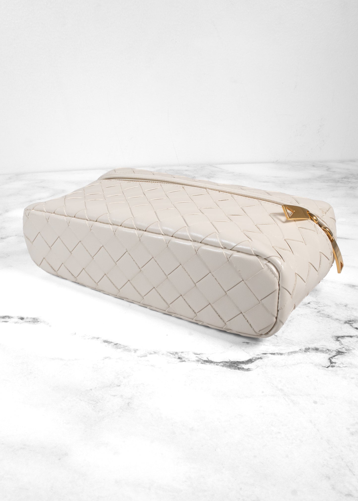 Bottega Veneta Intrecciato Woven Leather Small "Bang Bang" Bag