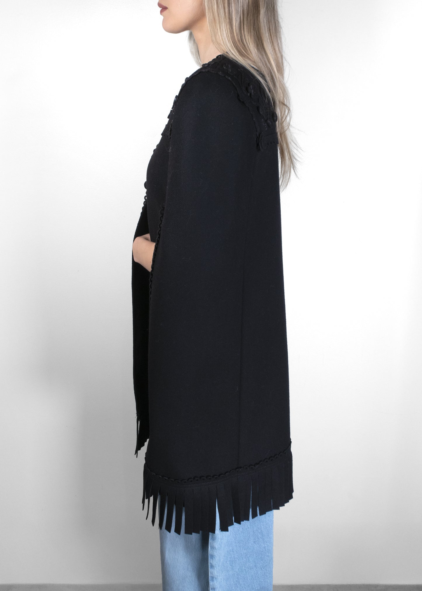 DSQUARED2 Fringed Tulip Cape